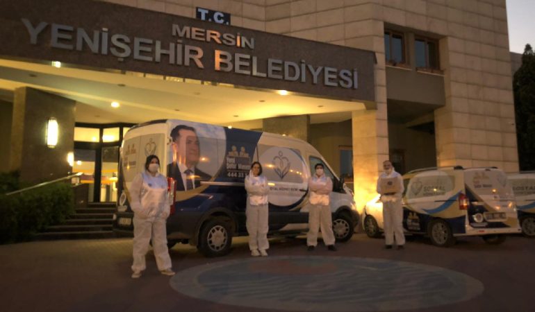 Yenişehir Belediyesi Hafta Sonu 24 Saat Çalıştı