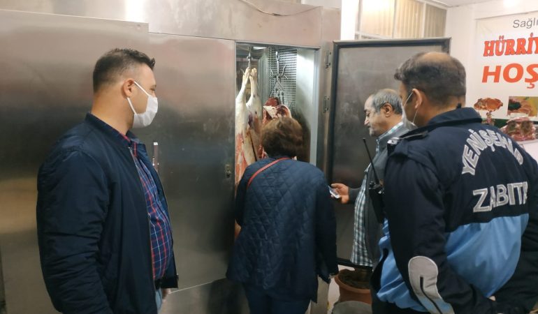 Yenişehir’de Kaçak Et Operasyonu
