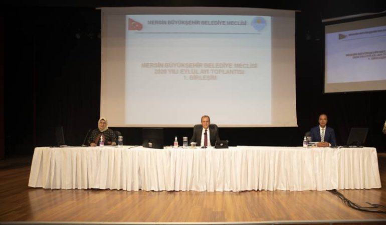 Mersin Büyükşehir Belediye Meclisi Eylül Ayı Olağan Toplantısı Yapıldı