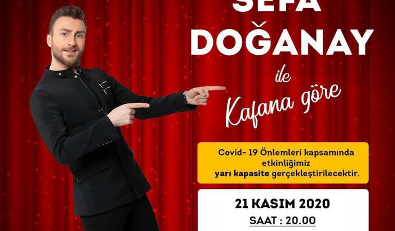 Sefa Doğanay Stand-Up Gösterisi İle 21 Kasım’da Mersinlilerle Buluşuyor