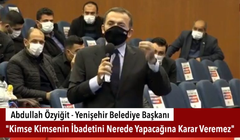 Mersin Büyükşehir Meclisine Özyiğit’in Konuşması Damga Vurdu
