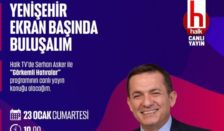Başkan Özyiğit Halk Tv’ye Konuk Oluyor