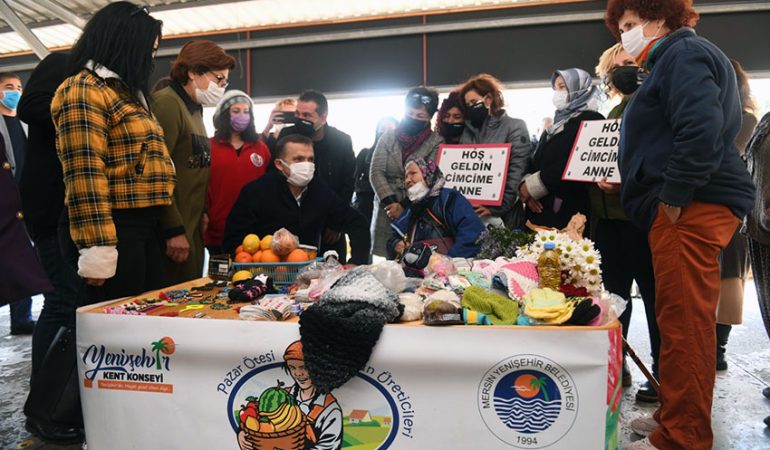 Kadın Üretici Pazarı ‘Cimcime Anne’ye Umut Oldu