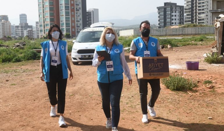 Yenişehir Belediyesi’nden Ramazan’da Gıda Yardımı