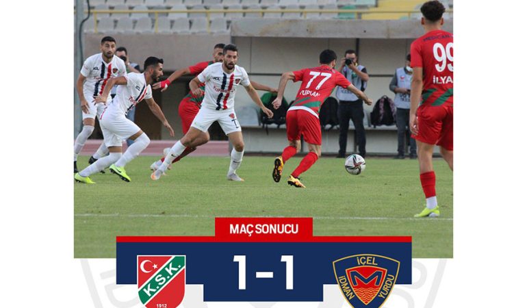 İçel İdman Yurdu İzmir’den 1 Puanla Döndü