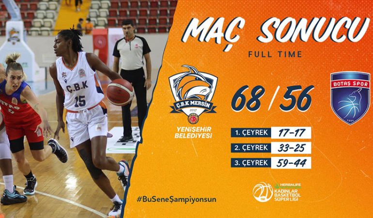 ÇBK Yenişehir Belediyesi: 68 – BOTAŞ: 56