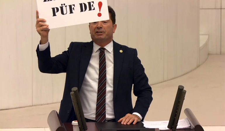CHP’li Kaya”Kötü Gidişe Dur Demek İçin; Lambaya Püf De!”