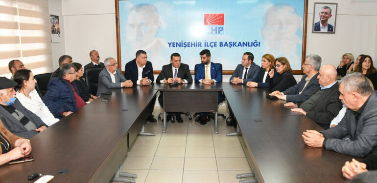 Başkan Özyiğit’ten CHP İl ve İlçe Yönetimlerine Ziyaret