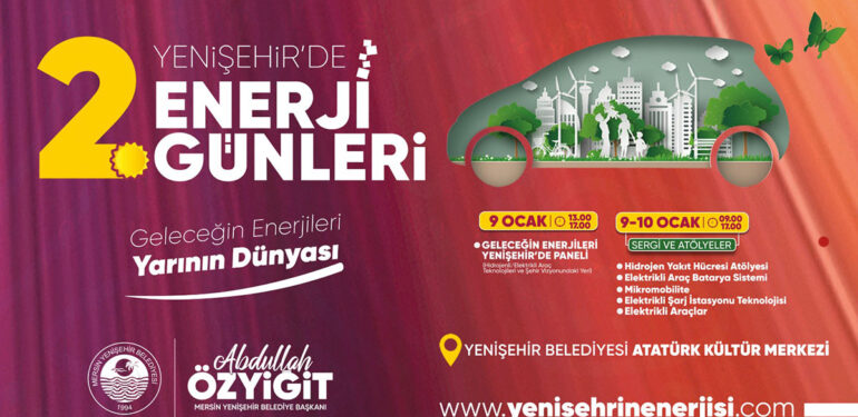 Yenişehir Belediyesi 2. Enerji Günleri Başlıyor
