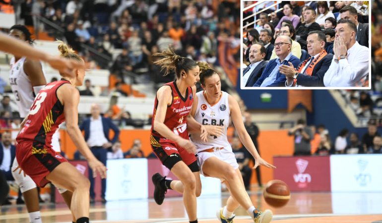 Başkan Özyiğit’ten Avrupa Ligi’nde Mücadele Eden Çukurova Basketbol’a Destek