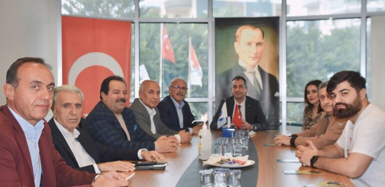 Cumhur İttifakı Adayı Peker’den İnşaat Mühendisleri Odasına Ziyaret